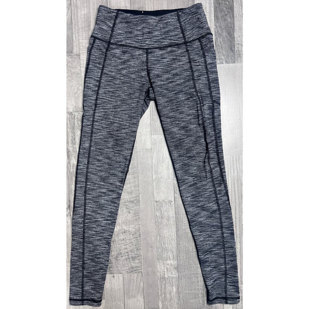 Victoria’s Secret VSX Sport Leggings Women XS Gray Space Dye High Waist Seam